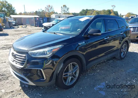 2018 Hyundai Santa Fe Se Ultimate из США, поврежденный, VIN KM8SR4HF5JU266747